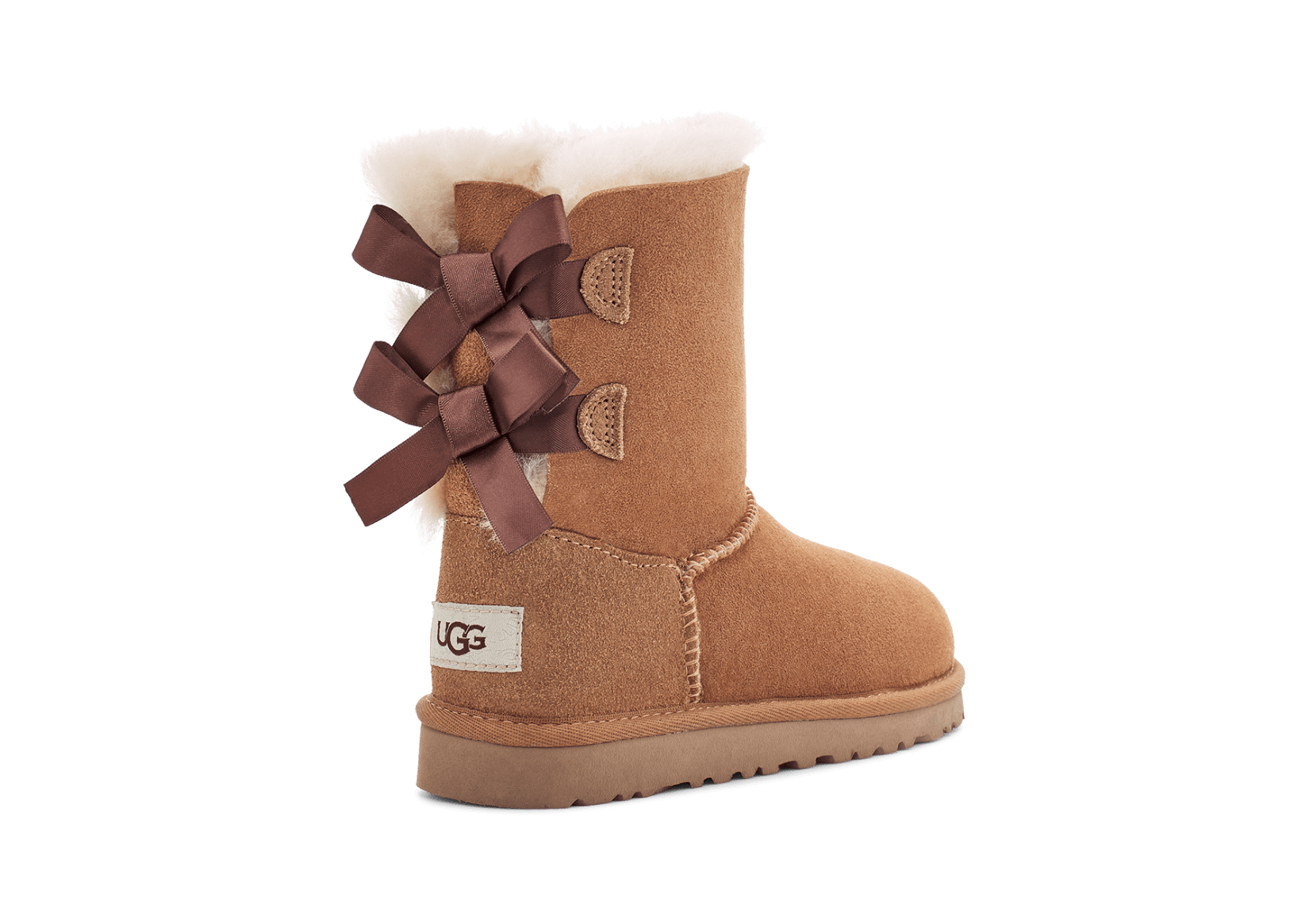 Ugg Kids Bailey Bow II Boots - Neutrals