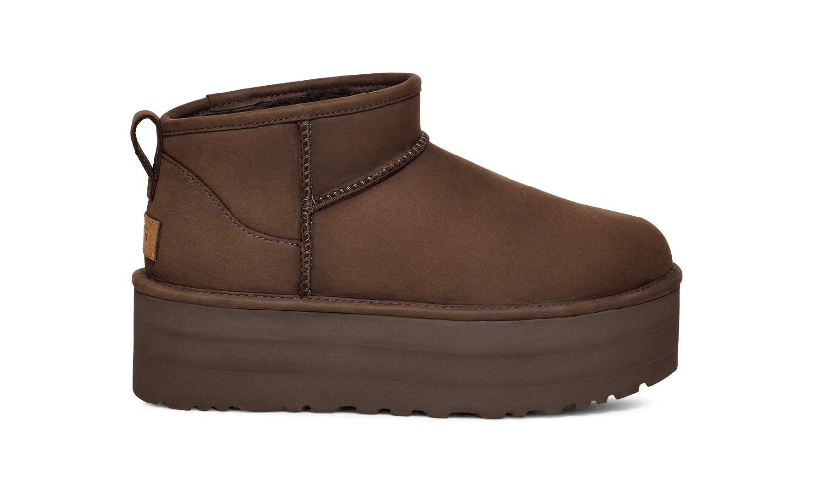 UGG® Classic Ultra Mini Platform Leather for Women | UGG® Europe