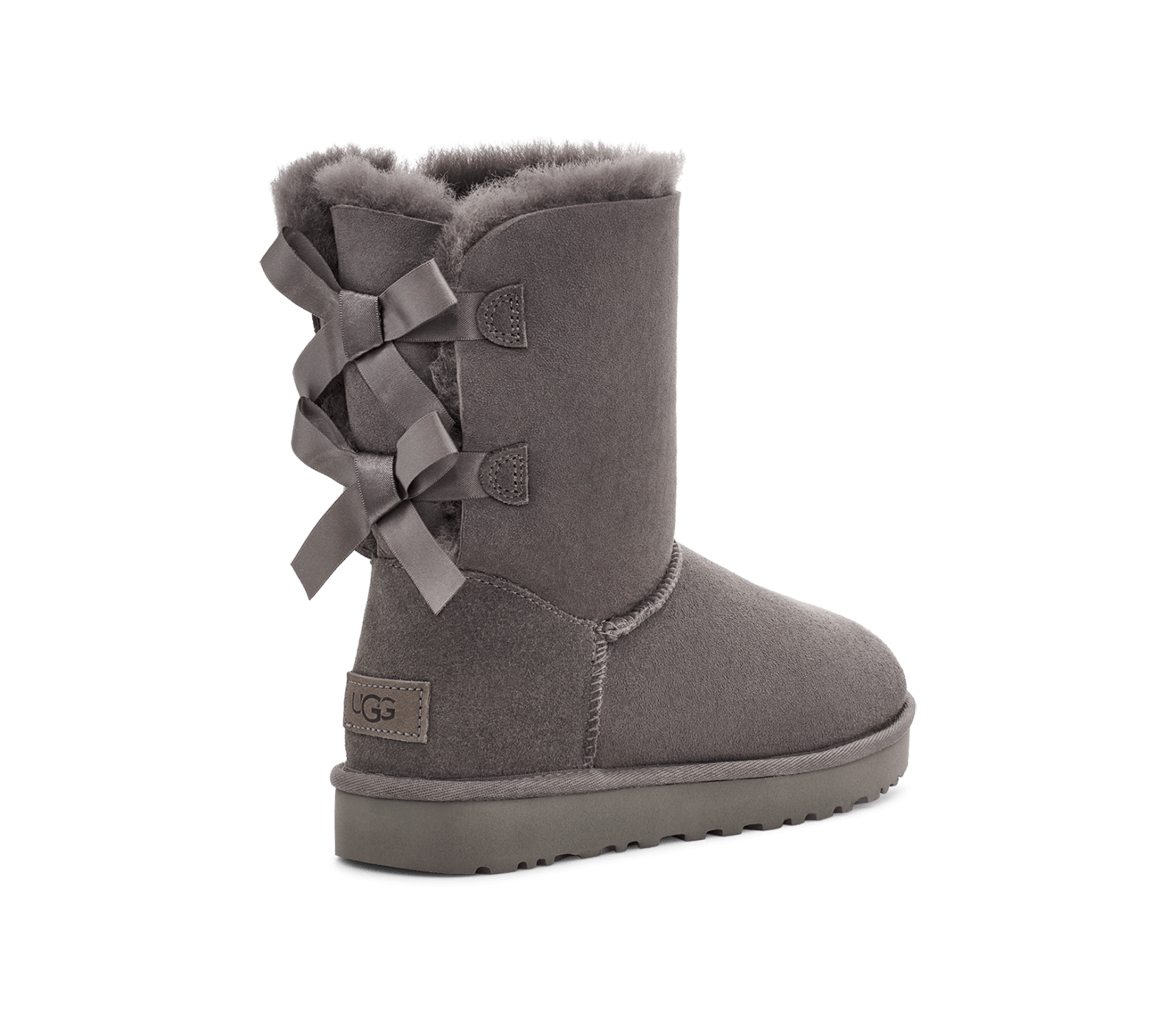 Ugg grey 2025 bow boots