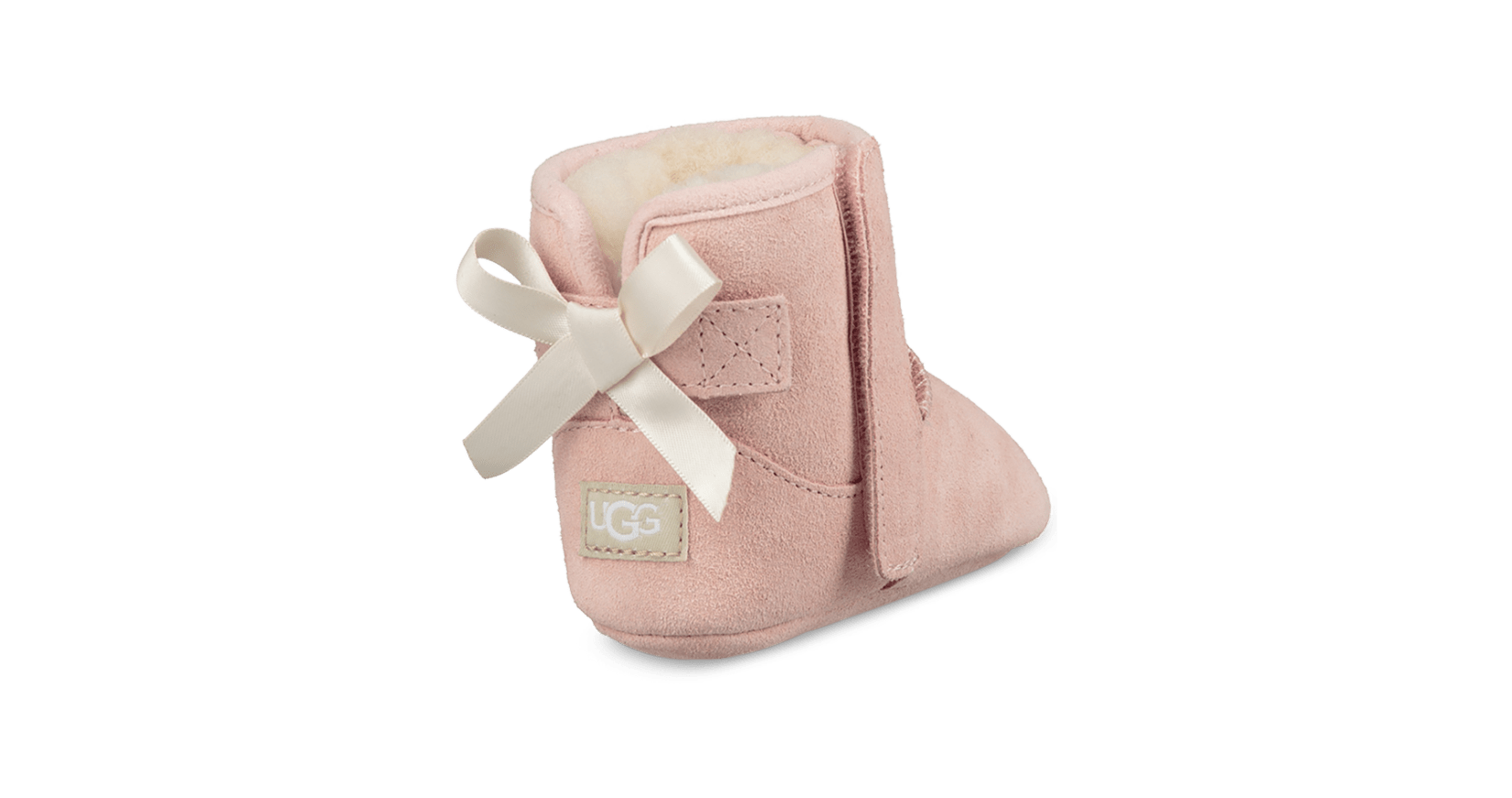 Baby uggs online with pink bow