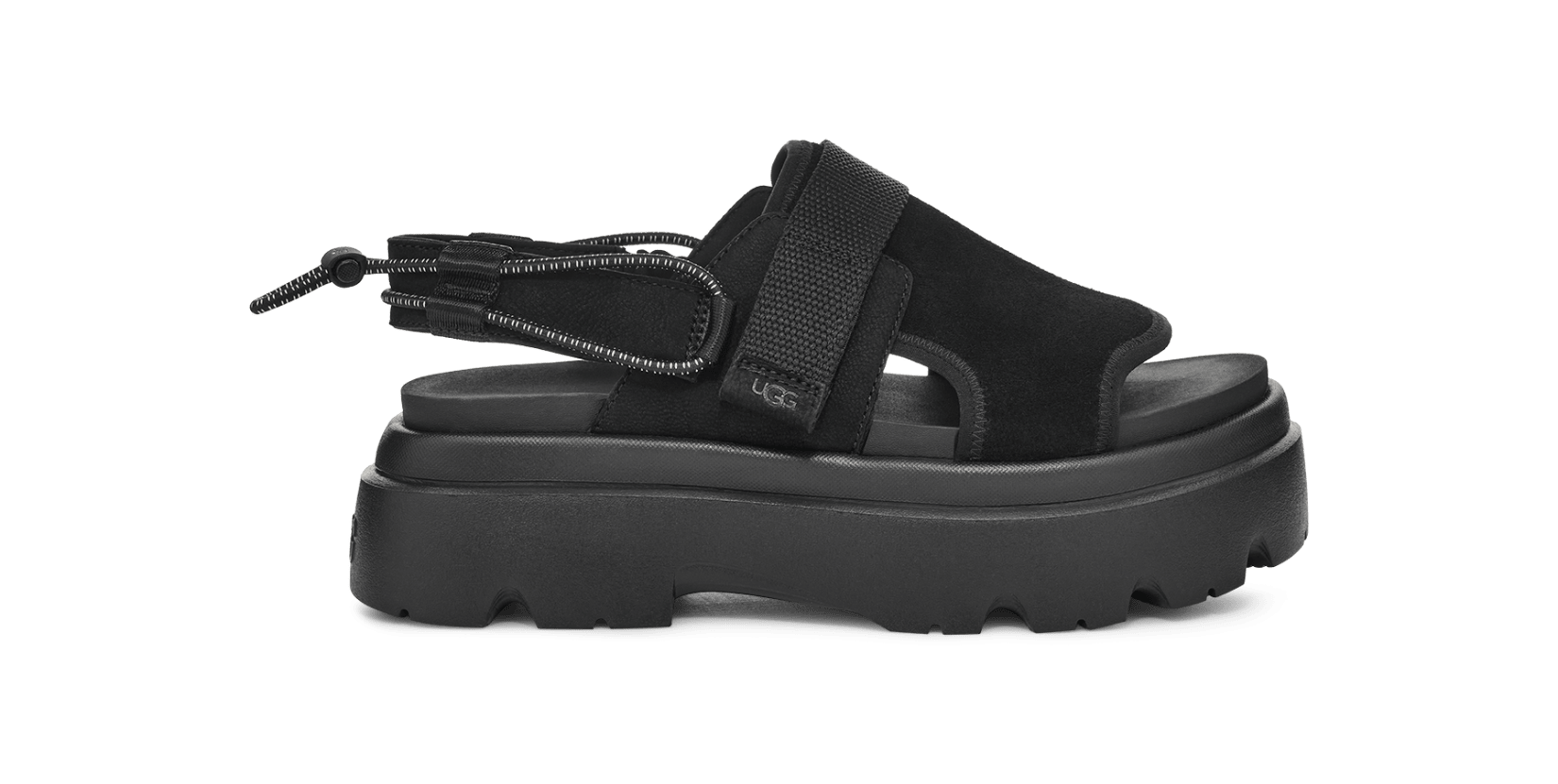 Ugg black store sandals