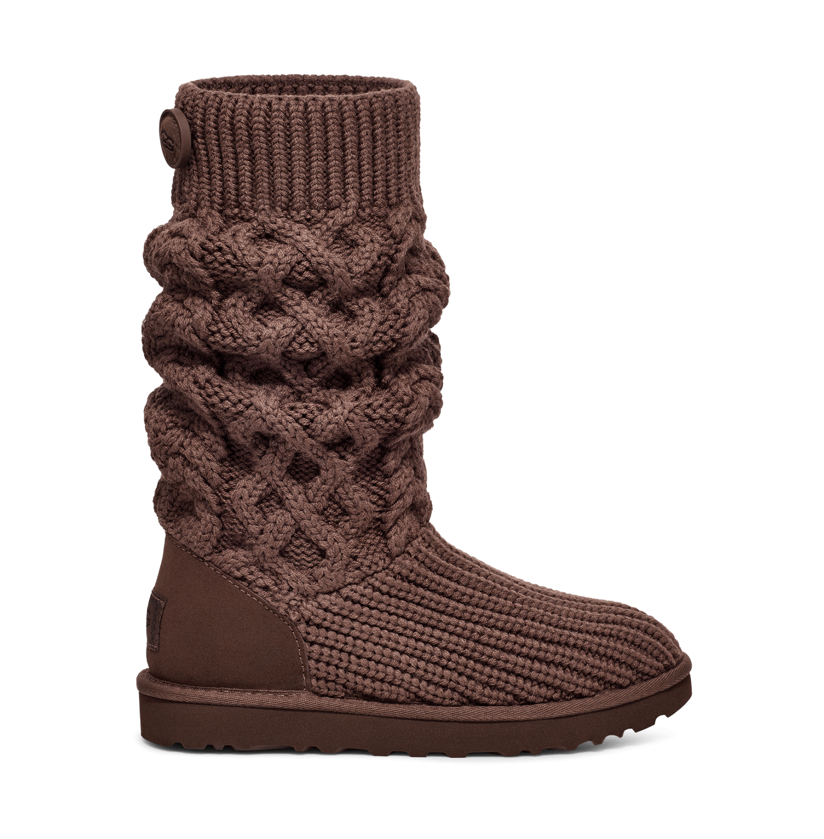 Ugg black purl cardy knit boots sale