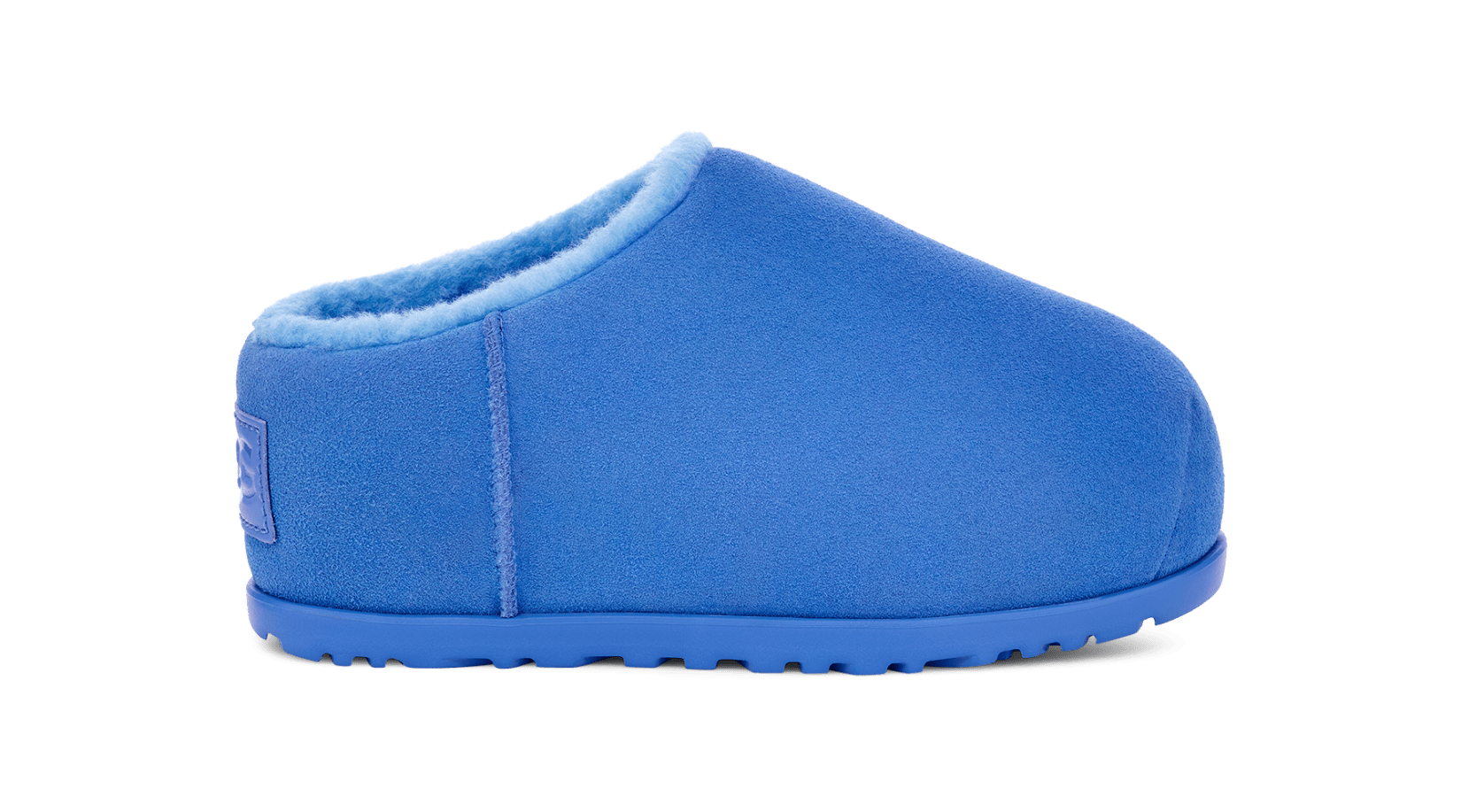 Ugg blue slides best sale