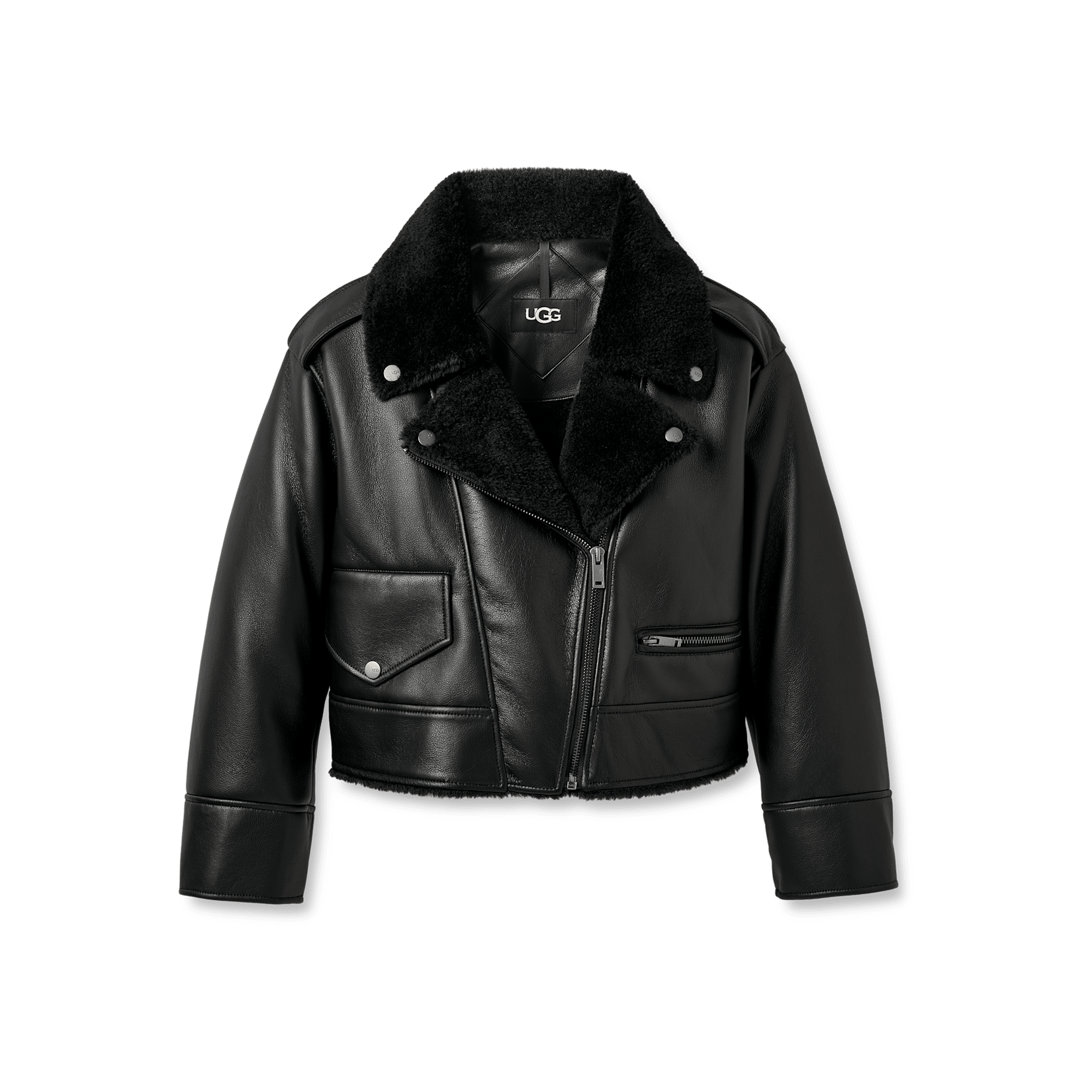 UGG ファー パッチワーク ジャケット UGG® 公式【 マイカ UGGブレイド パッファー ジャケット|Mykah