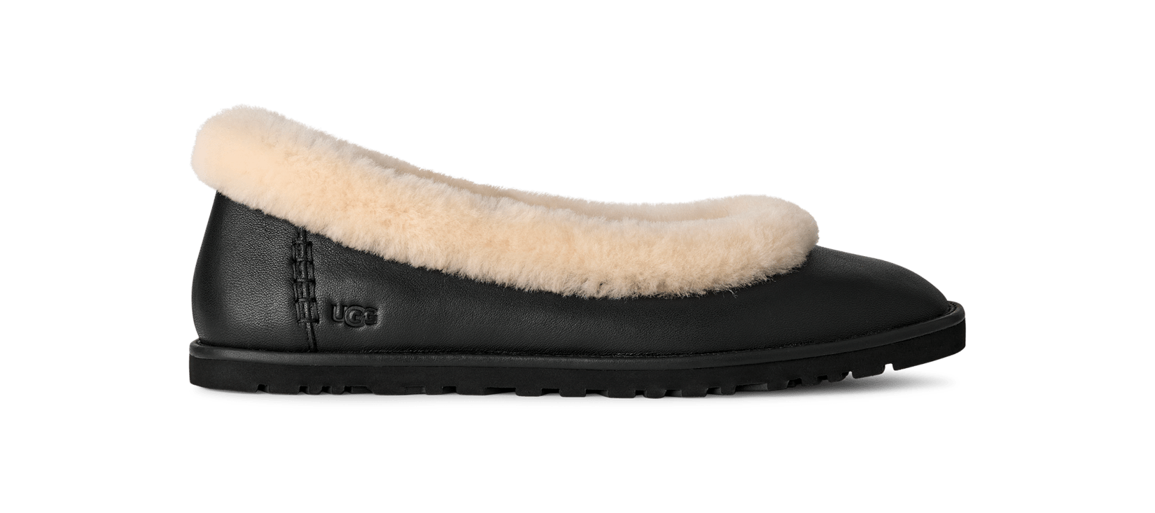 UGG® 公式【 ゾラ レザー バレエ フラット|Zora Leather Ballet Flat