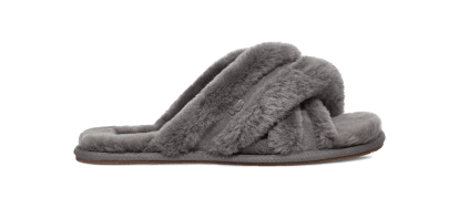 Ugg sandals grey hot sale