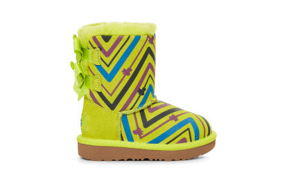Yellow uggs with new arrivals bows