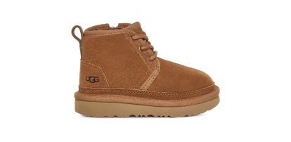 UGG Neumel II Boots Suede Lined Chestnut Boots Side Zip 1017320T