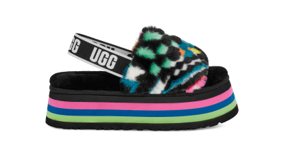 UGG® 公式【 ディスコ チェックス スライド|Disco Checks Slide UGG® 公式【 ディスコ チェックス スライド|Disco Checks Slide