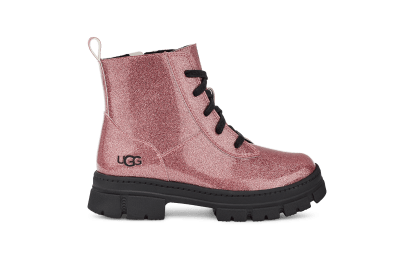 Pink sparkle uggs sales