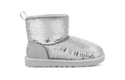 Uggs silver outlet metallic