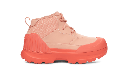 Pink sales yeezy boots