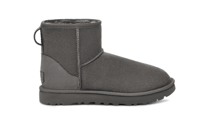 Ugg top courte grise