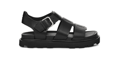 Ugg store sandalen zwart