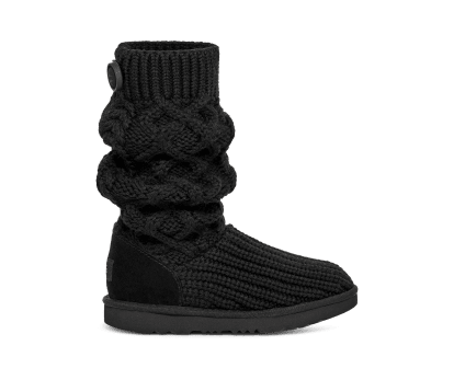Kids Classic Cardi Cabled Knit Boot UGG