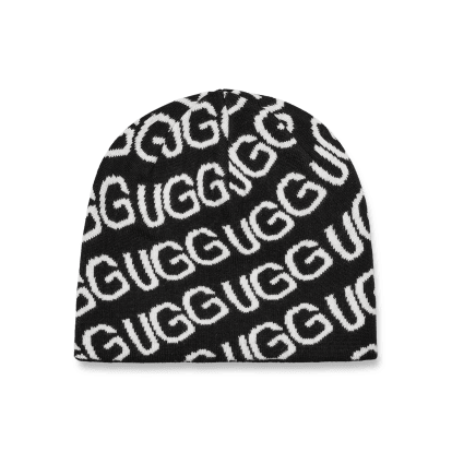 UGG ロゴビーニー　UGG Logo Beanie UGG 【UGG/アグ】正規品 20061 CHUNKY RIB BEANIE LOGO/チャン