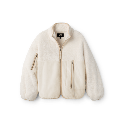 UGG® 公式【 マーレーン シェルパ ジャケット II|Marlene Sherpa Jacket II| 195719818913 | レディース】 アグ 公式サイト