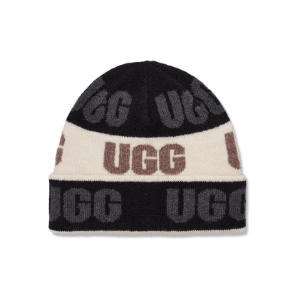 UGG ビーニー UGG アグ ニット帽 Cable Beanie with Pom ケーブル ビーニー