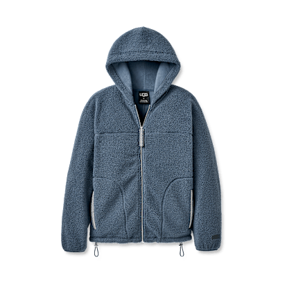 【メンズ・カジュアル】UGG Gender Raini Piecework フーディ UGG® All-Gender Raini Piecework Hoodie - Cedar Bark