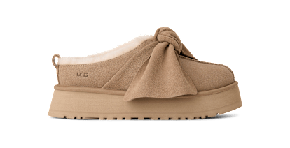 UGG® 公式【 プラットフォーム スリッポン ボウ|Platform Slip-On Bow