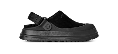 GoldenGlow Suede Clog
