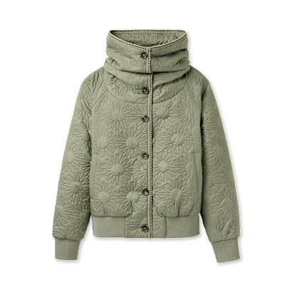 Solein Oversized-Collar Jacket
