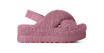 アグ　ファーサンダル⭐︎春限定⭐︎ピンク　もこもこ　リボン　新品　ルームウェア UGG® 公式【 |Oh Fluffita Cross Strap| 1191135 | レディース】アグ