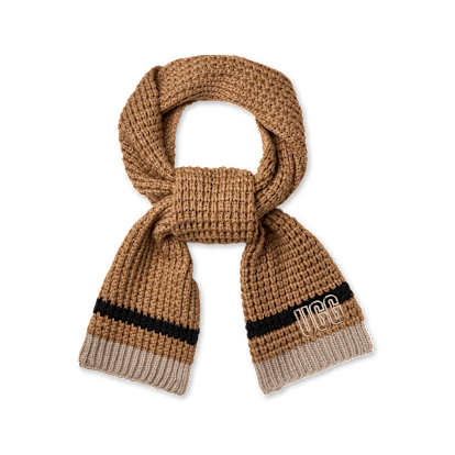 Waffle Stripe Scarf
