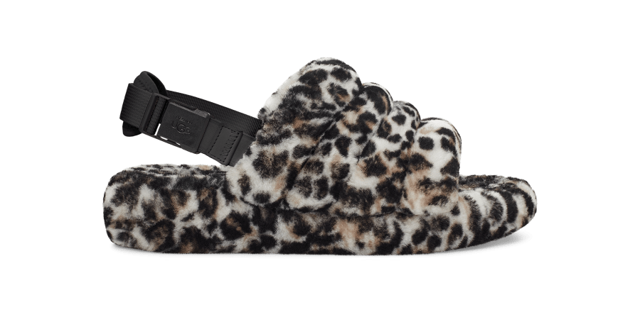 UGG Fluff Yeah Logo Slide for Men UGG