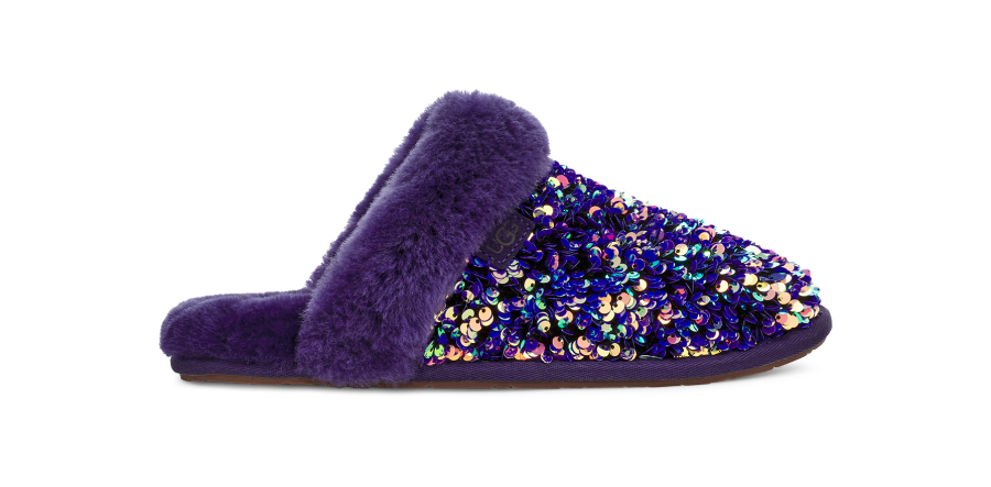 Sequin ugg shop slippers