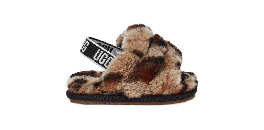 Fluff Yeah Slide Leopard Slipper | UGG®