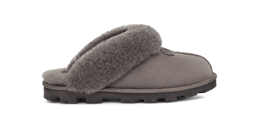 Womens grey best sale ugg slippers