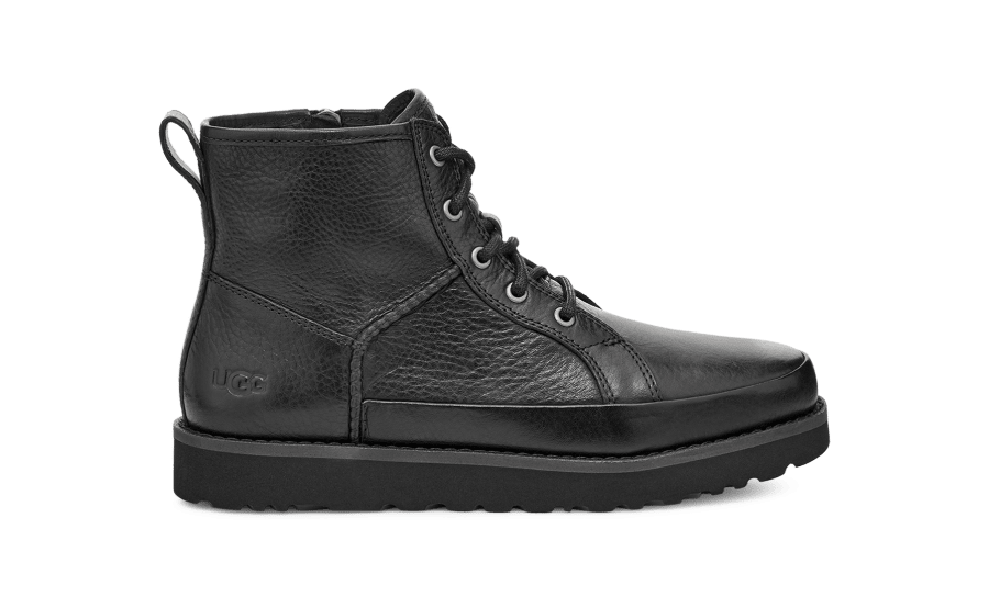 Ladies black leather ugg boots cheap