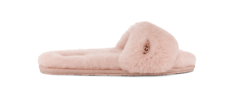 Women ugg fur slides online