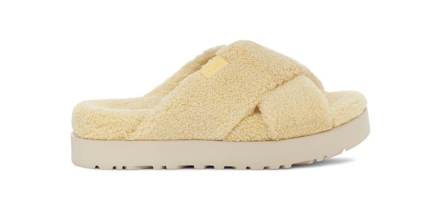UGG アグ ファズ シュガー クロス スライド24cm Fuzz Sugar Cross Slide | UGG®