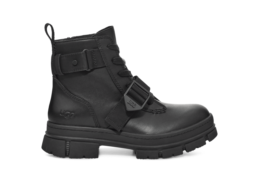 Ugg leather buckle boots deals