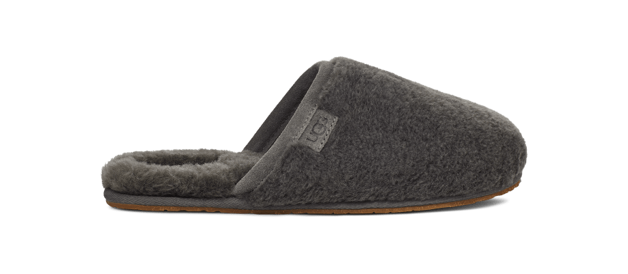 Mens grey online ugg slippers