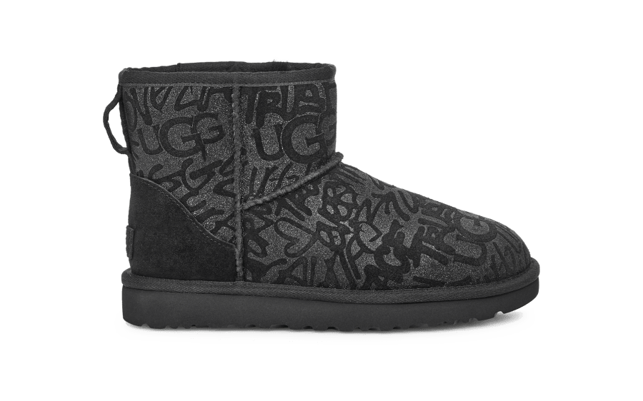 Women s Classic Mini Sparkle Graffiti Boot UGG Official