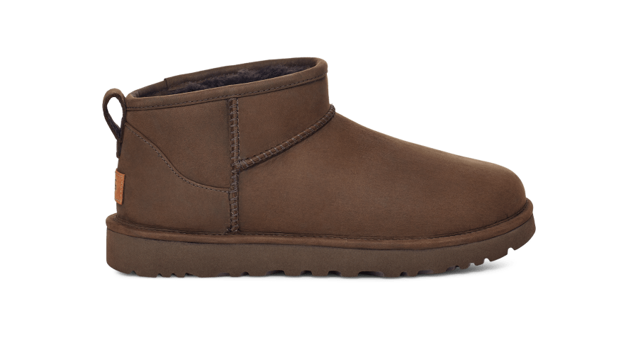 Leather uggs hot sale