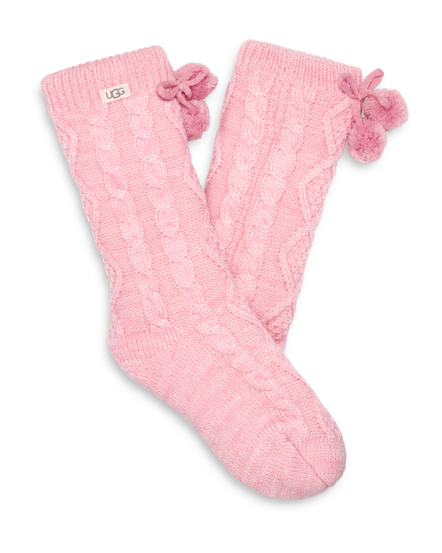 UGG Pom Pom Fleece Lined Crew Sock for Women | UGG®