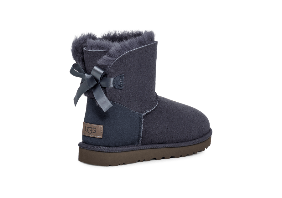 Blue uggs with shop bows