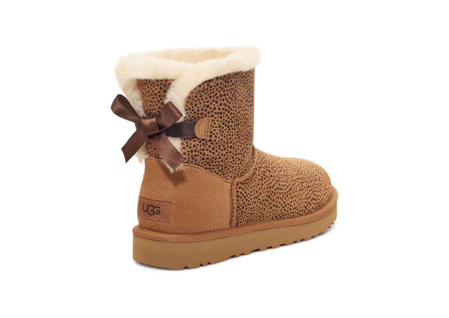UGG Mini Bailey Bow Micro Cheetah Boot for Women UGG Luxembourg