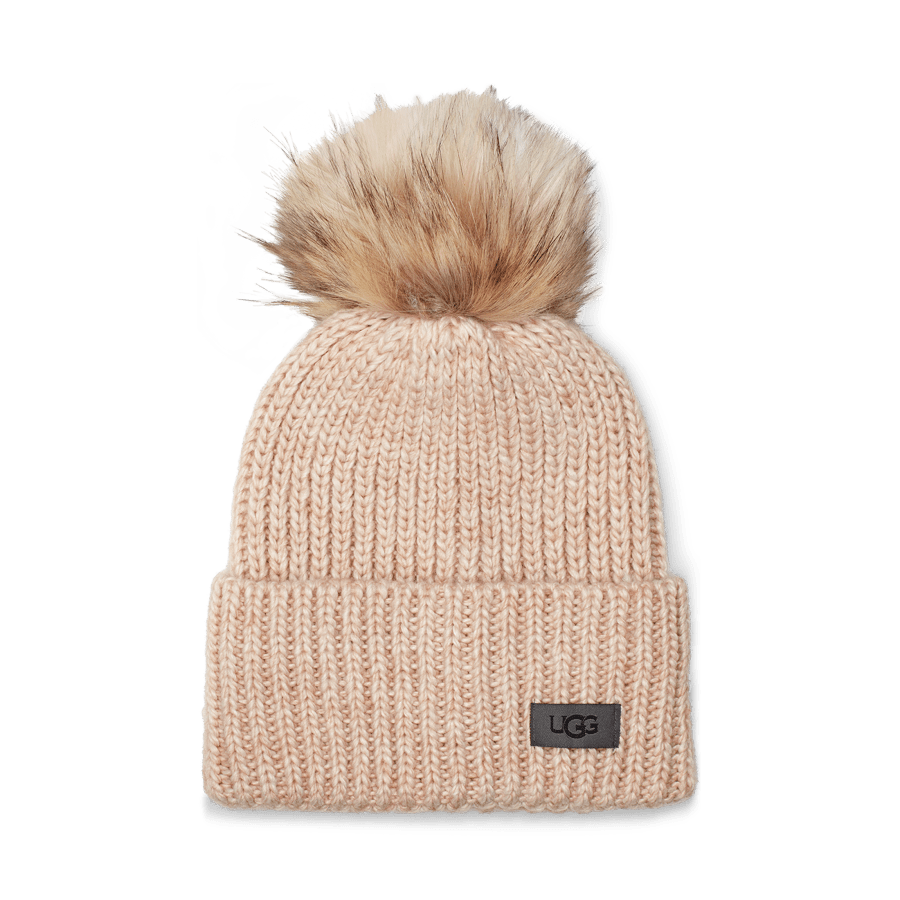 UGG Knit Beanie With Pom for Women UGG UK