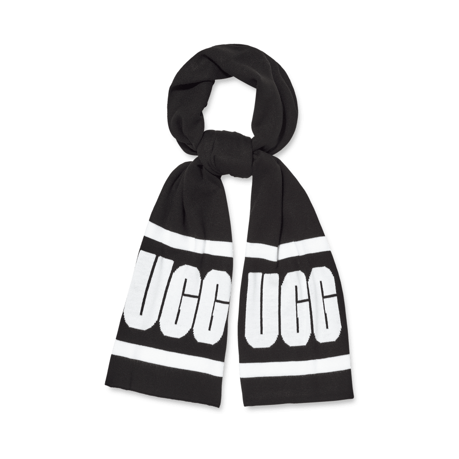 Ugg black scarf cheap