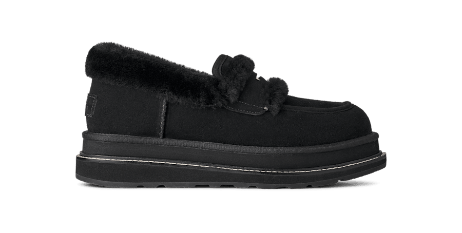 UGG × sacai Loafer アグ サカイ ローファー ブラック 24 UGG® 公式【 UGG sacai ローファー|UGG sacai Loafer