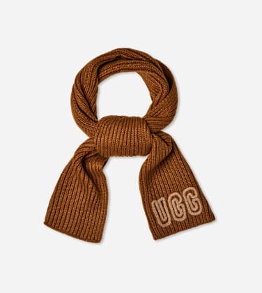 UGG Écharpe côtelée épaisse in Deco, Taille O/S, Mélange D’Acrylique