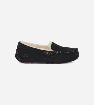 Chausson UGG Ansley pour Femme in Black, Taille 42, Daim
