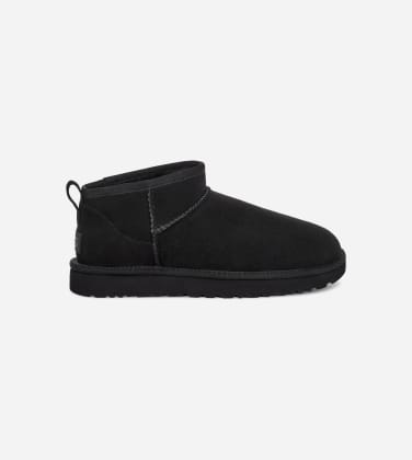 Botte UGG Classic Ultra Mini pour Femme in Black, Taille 36, Double Face