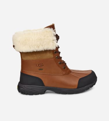 Modèle Butte UGG pour Homme | Bottes d’hiver sur in Brown, Taille 41, Daim