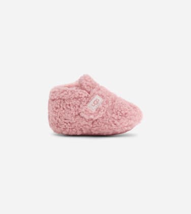 Bottes Bixbee pour Grand Enfant in Shell Curly Faux Fur, Taille 20.5, Textile